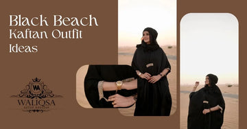 Black Beach Kaftan Outfit Idea