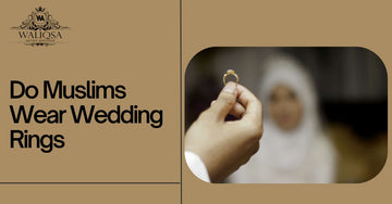 Wedding Rings Couple matching set displayed in Islamic jewelry store