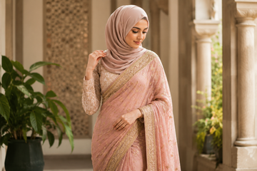 How to Style a Saree with Hijab Elegantly: Complete Fashion Guide