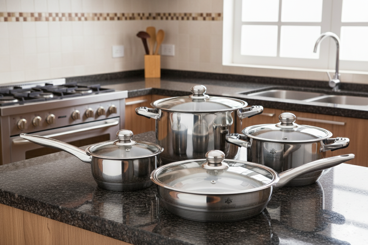 Stainless Steel Cooking Set 11 Pcs