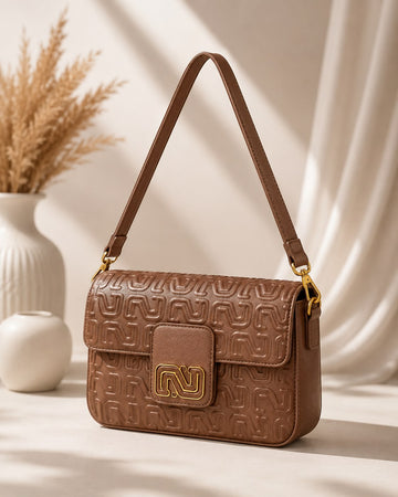 Downtown Shoulder Bag - Tan