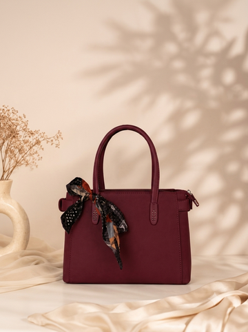 Weekend Tote Bag – Burgundy