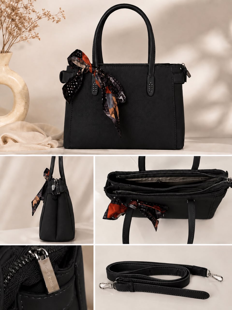 Weekend Tote Bag – Black