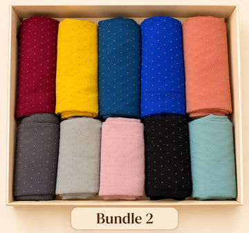 10 - Piece Stone Hijab Bundle 2