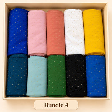 10 - Piece Stone Hijab Bundle 4