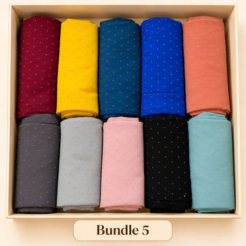 10 - Piece Stone Hijab Bundle 5