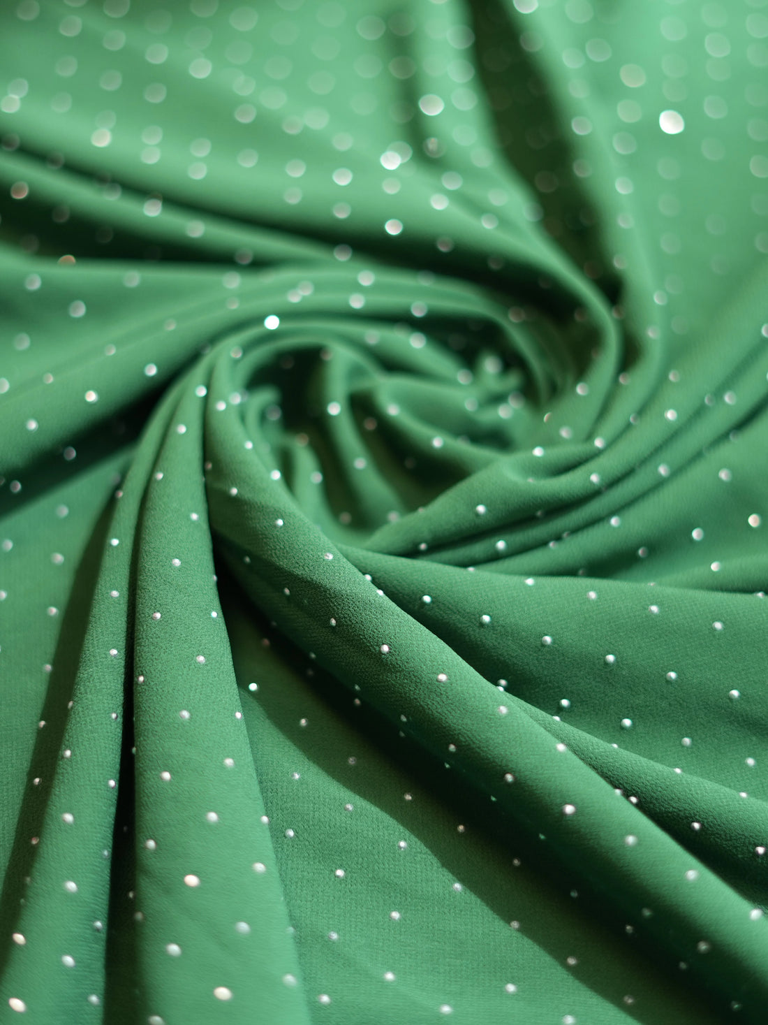 Dark Green Silver | Stone Hijab