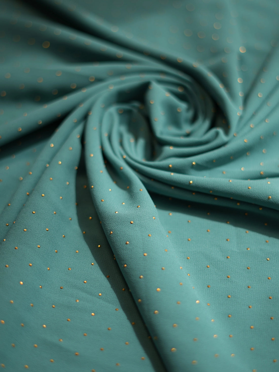 Teal Golden | Stone Hijab