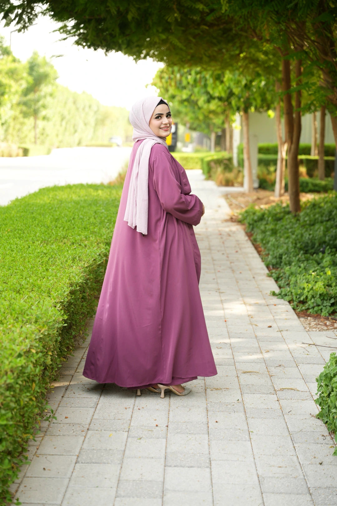 Haya Abaya + Any Color Hijab