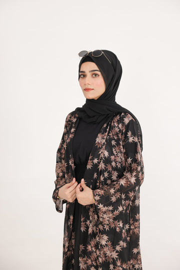 Adara 2.0 Dress in flowing Cey Chephone fabric – three-piece set with inner, upper, and belt for modest everyday and occasion wear

