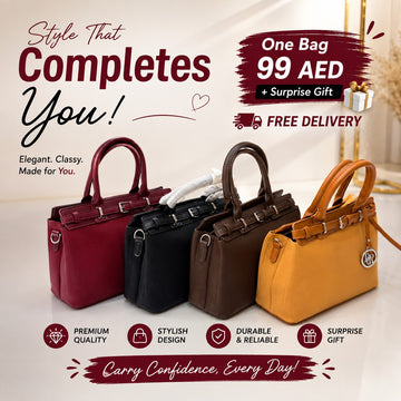 Structured Belted Executive Handbag | Women's Shoulder Bag Collection