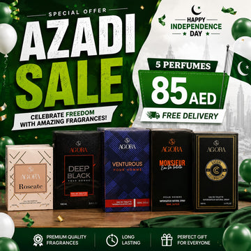 Azadi Sale 5-Piece Perfume Bundle